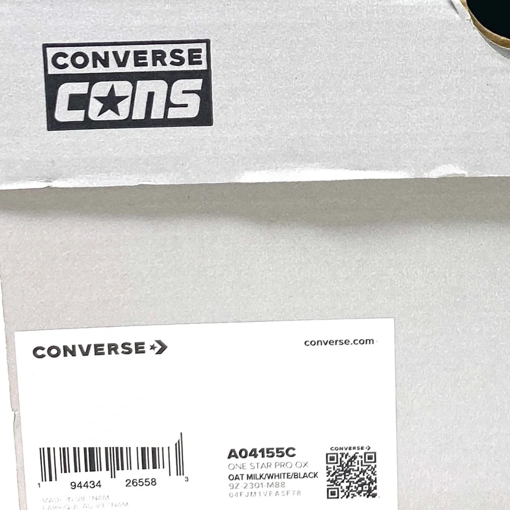 Converse One Star Pro Suede Sneakers Oat Milk Low Top Casual Men's Size A04155C - Picture 10 of 11